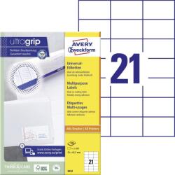Avery Zweckform Avery univerzális címke - fehér 70 x 42, 3 mm (3652)