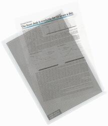 Plus - szöveget titkosító mappa A4 - 5 db-os FEHÉR (89891)