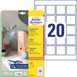 Avery Zweckform Avery öntapadó QR-kód címke 45 x 45 mm (L7121-25)
