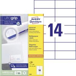 Avery Zweckform Avery univerzális címke - fehér 105 x 42, 3 mm (3653)