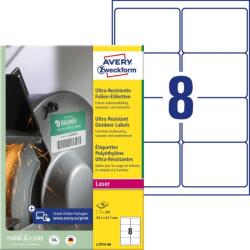 Avery Zweckform Avery ultra ellenálló címke 99, 1 x 67, 7 mm (L7914-40)