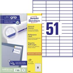 Avery Zweckform Avery univerzális címke - fehér 70 x 16, 9 mm (3420)