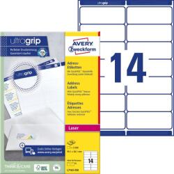 Avery-Zweckform Avery címzés címke 99, 1 x 38, 1 mm - fehér 250 ív (L7163-250)