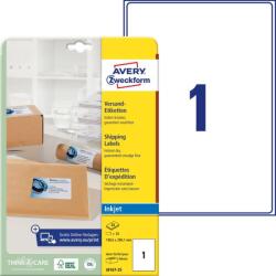 Avery Zweckform Avery fehér csomag címke 199, 6 x 289, 1 mm (J8167-25)