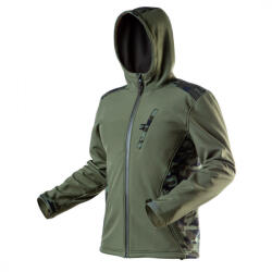 NEO TOOLS Geaca de lucru rezistenta la apa si vant, camuflaj/olive, L (81553L)