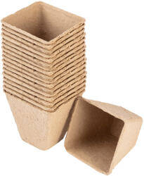 Verto Ghiveci 8x8x7, 8cm, 18 buc (15G464)