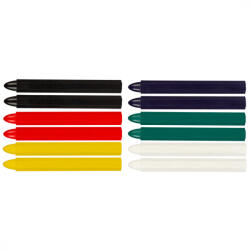 NEO TOOLS Set creta de marcat, 12 bucati, 6 culori (13961)