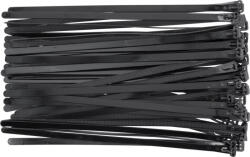 TOYA Legaturi de cablu 7, 6x250 mm 50 buc negru (YT-70674)