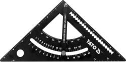 TOYA Rigla cu unghi drept din aluminiu, 270 x 170 mm (YT-70782) Vinclu
