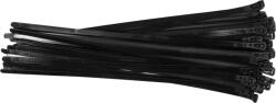 TOYA Legaturi de cablu 7, 6x350 mm 50 bucati negru (YT-70676)