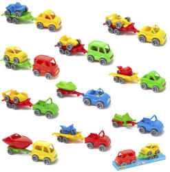 Wader Mașinuțe Kid Cars cu remorcă - Wader (52610W)