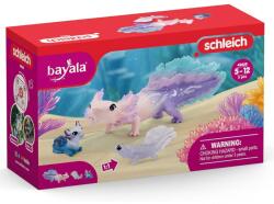 Schleich Schleich: Set de explorare Axolotl (42628) (SLH42628) Figurina