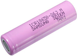 Samsung ICR-26J Baterie Reîncărcabilă 18650 Li-ion 2600mAh 3.7V 1buc (ICR18650-26J)