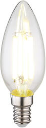 GLOBO 10577CK E14 gyertya filament LED fényforrás, 6W, 4000K, 800 lm (10577CK)