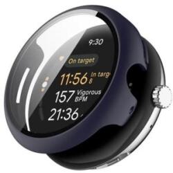 gigapack Google Pixel Watch 3 45mm műanyag sötétkék védőkeret és kijelzővédő üveg (GP-164097)