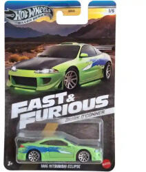 Mattel Hot Wheels Fast & Furious Brian O'Conner 1995 Mitsubishi Eclipse kisautó (JBY29) - morzsajatekbolt