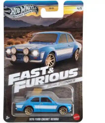 Mattel Hot Wheels Fast & Furious Brian O'Conner 1970 Ford Escort RS1600 kisautó (JBY32) - morzsajatekbolt