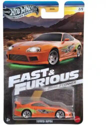 Mattel Hot Wheels Fast & Furious Brian O'Conner Toyota Supra kisautó (JBY30) - jatekbirodalom