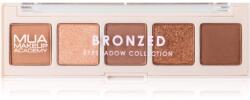 MUA Makeup Academy Professional 5 Shade Palette szemhéjfesték paletta árnyalat Bronzed 3, 8 g