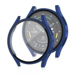 gigapack Samsung Galaxy Watch 7 eSIM 40mm (SM-L305) műanyag sötétkék védőkeret és kijelzővédő üveg (GP-162691)