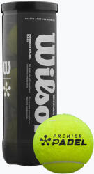 Wilson Premier padel labdák 3 db. sárga