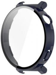 gigapack Huawei Watch GT 5 Pro 42mm műanyag sötétkék védőkeret és kijelzővédő üveg (GP-164093) (GP-164093)