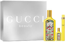Gucci Flora Gorgeous Orchid Szett - EDP 100 ml + EDP Mini 5 ml + EDP Tollparfüm 10 ml - parfumplaza