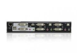 ATEN Switch KVM ATEN 2-Port USB DVI Dual Link Dual Display/Audio KVMP Switch CS1642A-AT-G (CS1642A-AT-G)