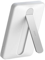ESR Qi2 MagSlim 5000 mAh mágneses powerbank állvánnyal (fehér) (2G5220161) - mi-one