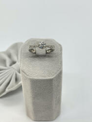  Fehérarany gyémánt gyűrű - pepita - 899 990 Ft