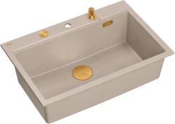Quadron Marc graniteq mosogató 76x50 cm bézs HQM7650U2_PVDC1