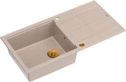 Quadron Evan graniteq mosogató 100x50 cm bézs HCQE10050U2_PVDC1_P2O (HCQE10050U2PVDC1P2O)