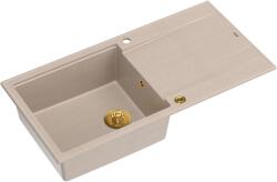 Quadron Evan graniteq mosogató 100x50 cm bézs HCQE10050U2_PVDG1_P2O