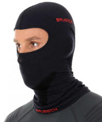 Brubeck Unisex védőmaszk Brubeck Merino KM10370 fekete S/M