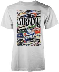 Nirvana Ing Cassettes Unisex White 2XL (NIRVTS10MW05)
