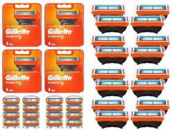 Gillette Eredeti Penge Utántöltő Cserélhető Ollók Gillette Fusion 5 x16 Borotvához (7702018470884)