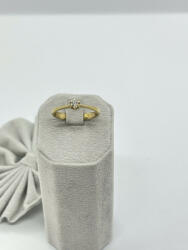  Arany gyémánt gyűrű - pepita - 241 990 Ft