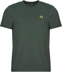 Fred Perry Tricouri mânecă scurtă Bărbați RINGER T-SHIRT Fred Perry verde EU M