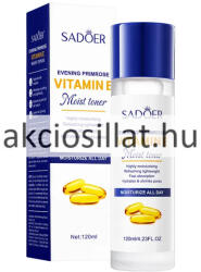 SADOER Evening Primrose Vitamin E Moist Toner E-vitaminos Arcápoló Tonik 120ml