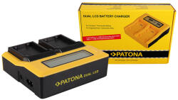 PATONA MH-24 akkumulátor töltő (DUAL) (LCD) (for Nikon EN-EL14) (7622) (7622)