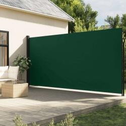 vidaXL Behúzható Napellenző - Sötétzöld - 220x500 cm (4004485)