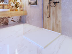 Gamma Erga Almac, SMC zuhanytálca 100 x 80 x 3 cm, fehér, ERG-GMA-AL-80100 (ERG-GMA-AL-80100)