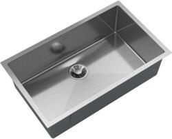 Gamma Gamma, 1 rekeszes rozsdamentes mosogató 750x450x210 mm, acél, GMA-S7545-CH (GMA-S7545-CH)