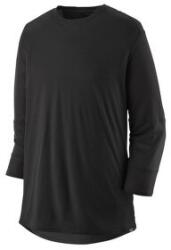 Patagonia Merino 3/4 Sleeve Bike Jersey Men Tricou cu mânecă scurtă Patagonia Black M