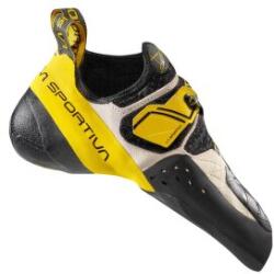 La Sportiva Solution Cățărători White/Yellow_W00Y00 39, 5 EU
