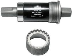 Sunrace BBS15 JIS négyszög monoblokk csavar nélkül [129 mm, Angol 68 mm x 1.37"]