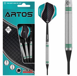 BULL'S Darts darts szett Artos AR1 soft 18gr 80% színes