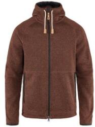 Fjällräven Ovik Fleece Hoodie Men Hanorac Autumn Leaf S