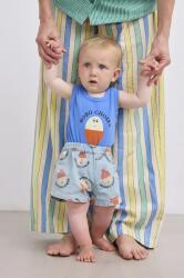 Bobo Choses baba pamut rövidnadrág Morning Egg mintás, 125AB048 - kék 92