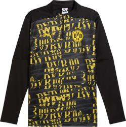 PUMA Borussia Dortmund Pre-match Quarter-Zip Top Men 2024/25 Hosszú ujjú póló 779115-02 Méret M 779115-02